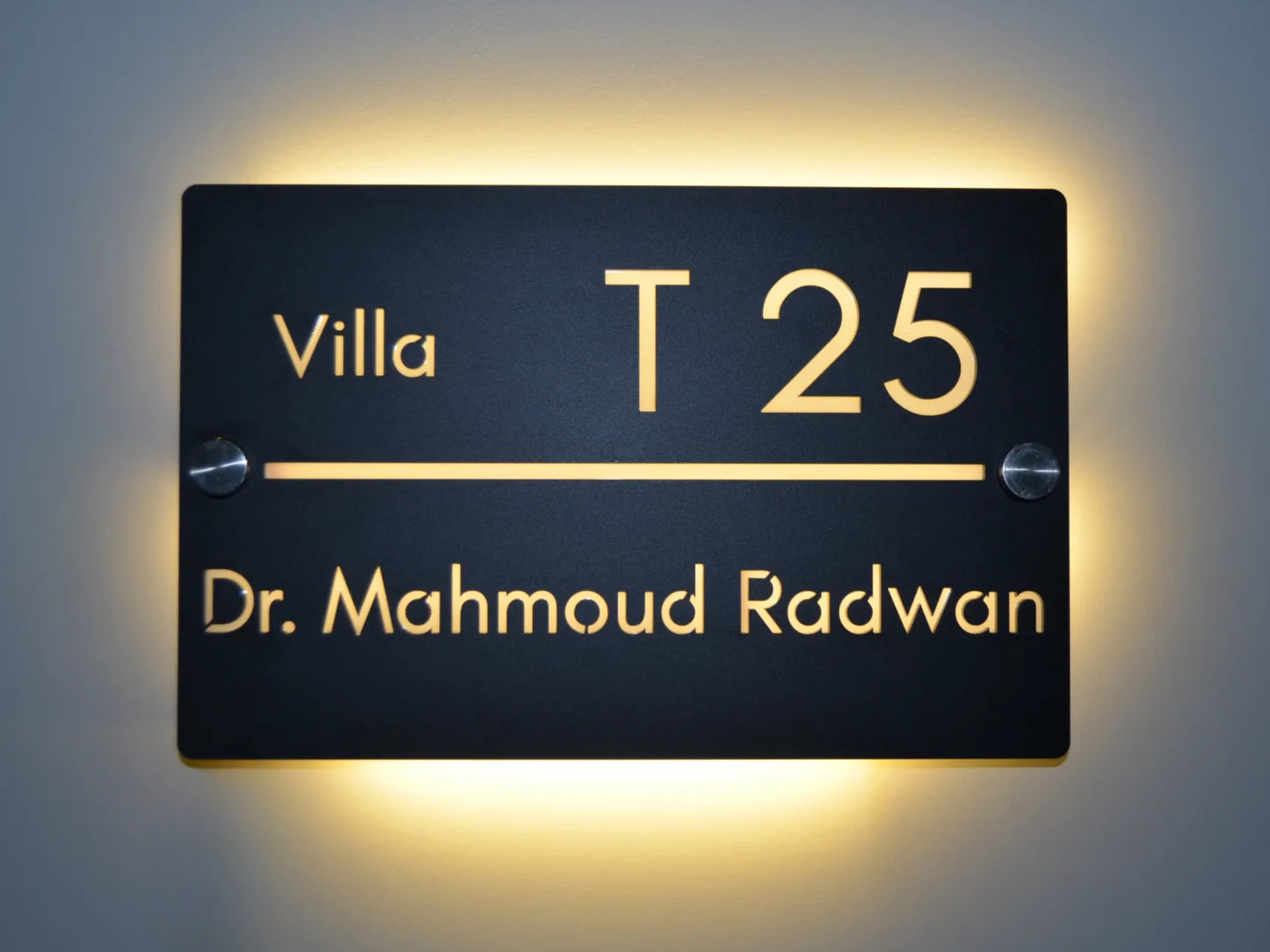 Sign with Backlight