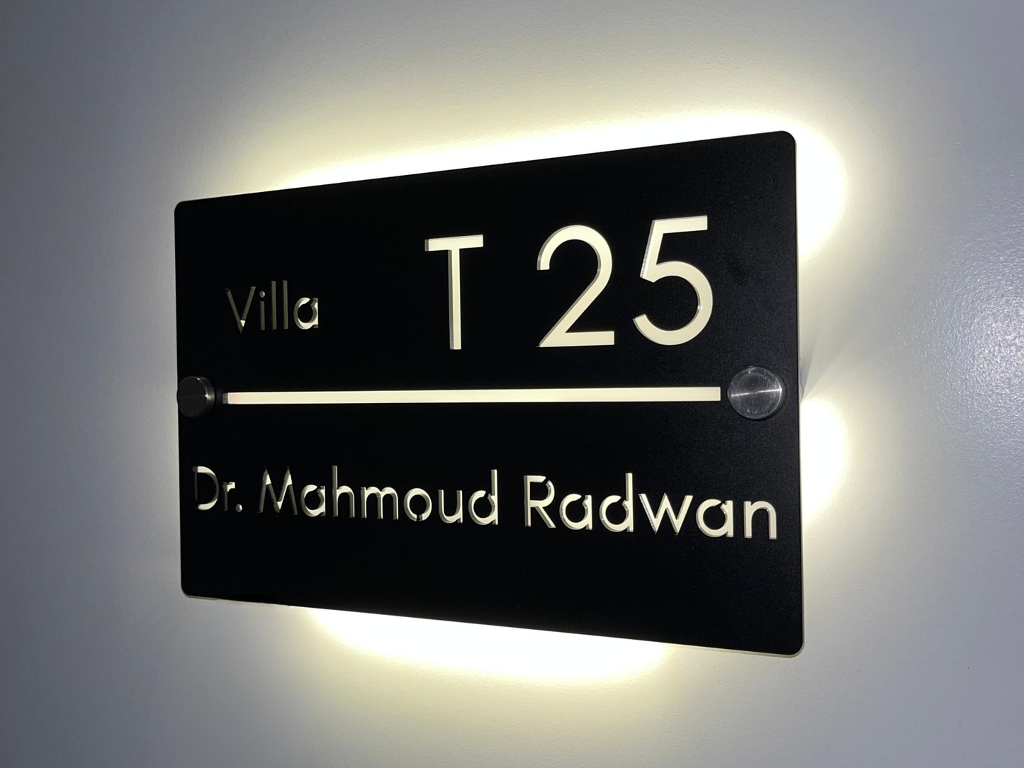 Sign with Backlight