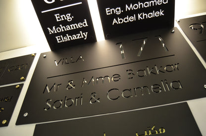 Horizontal Door Signs