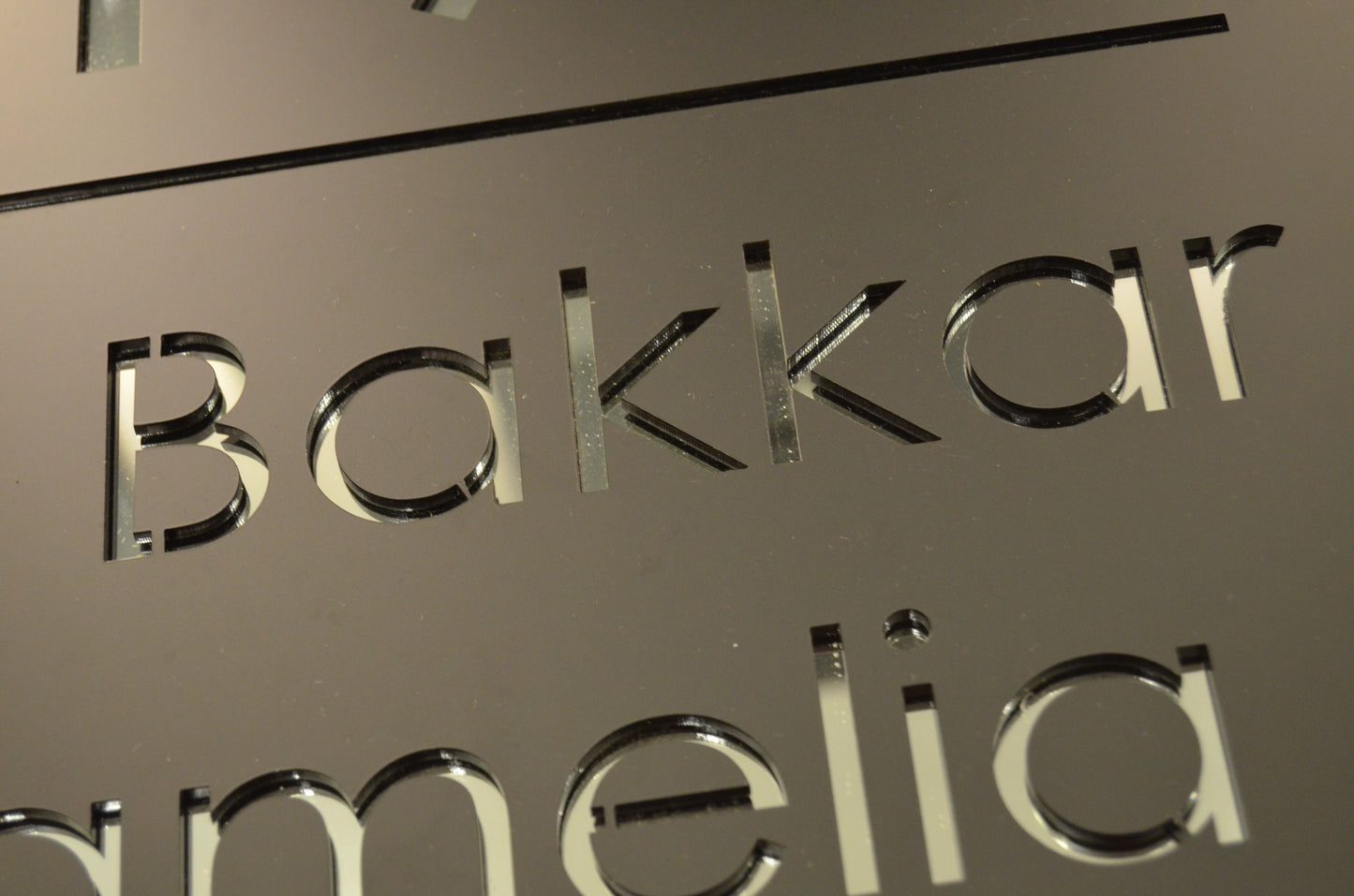 Horizontal Door Signs