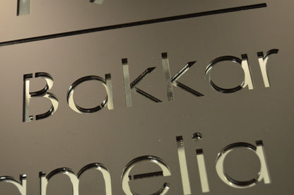 Horizontal Door Signs