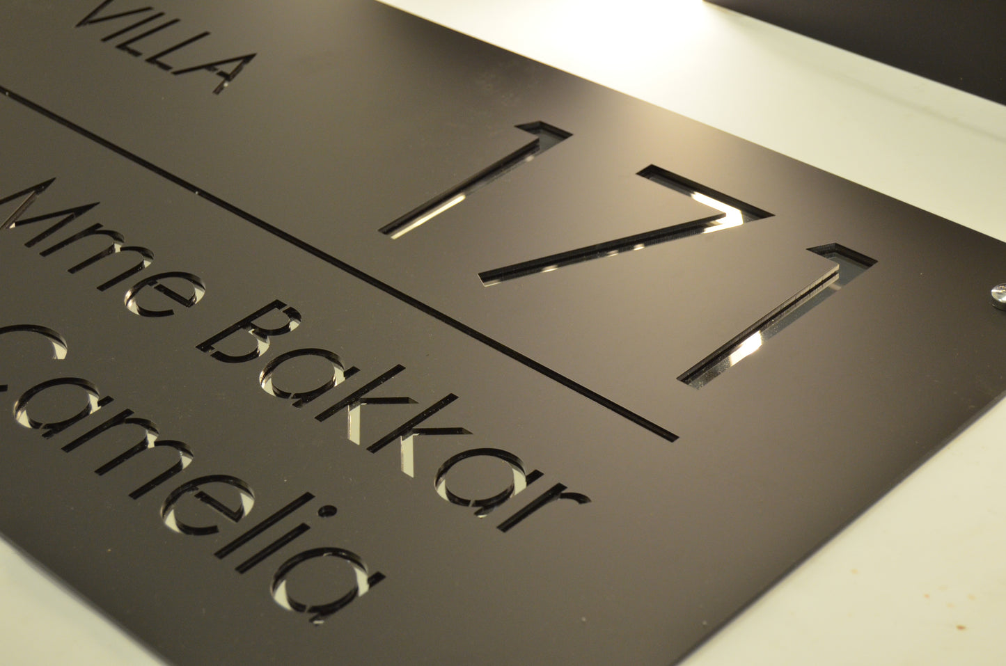 Horizontal Door Signs