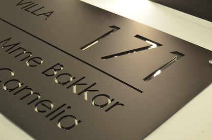 Horizontal Door Signs