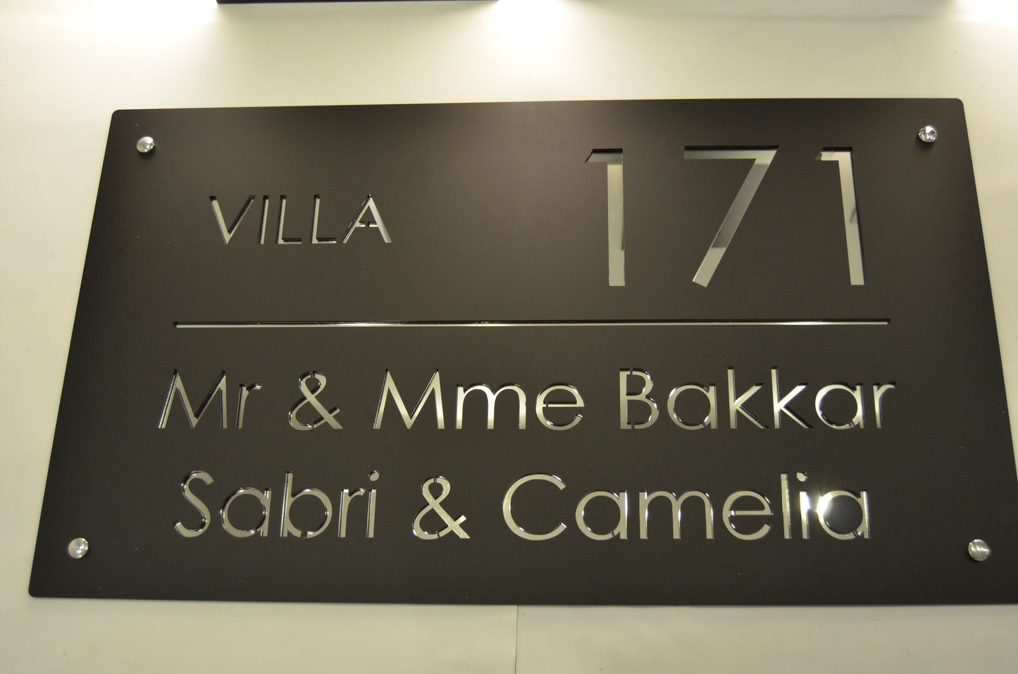 Horizontal Door Signs