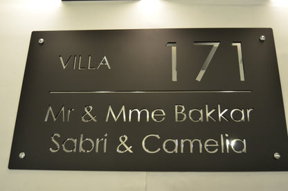 Horizontal Door Signs